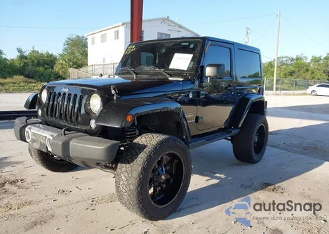 2014 Jeep Wrangler Sahara из США, поврежденный, VIN 1C4AJWBG6EL304907